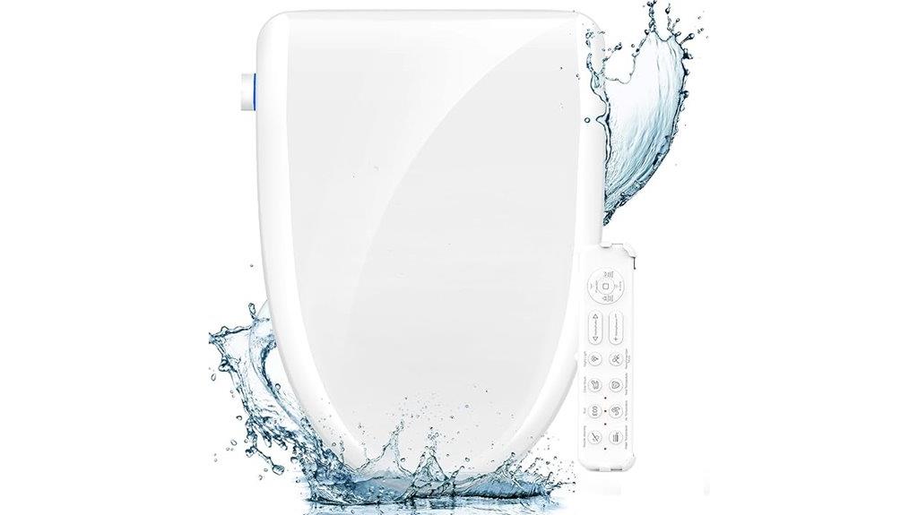 smart heated bidet seat
