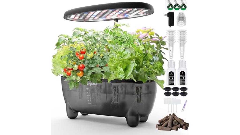 smart indoor hydroponic garden