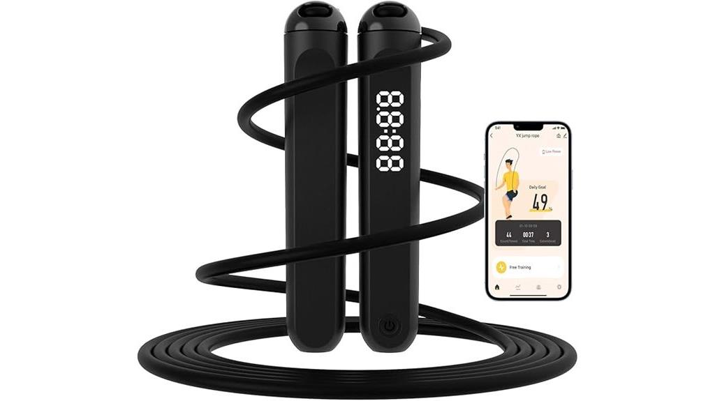 smart jump rope with app