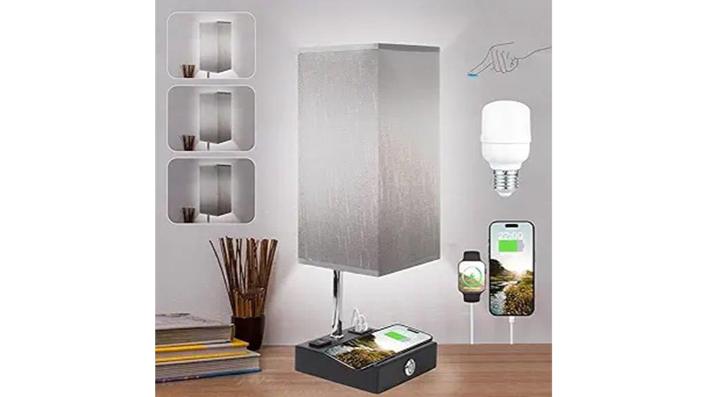 smart lamp with usb