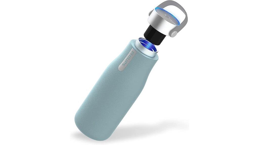 smart uv self cleaning bottle