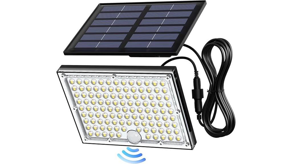 solar motion sensor flood lights