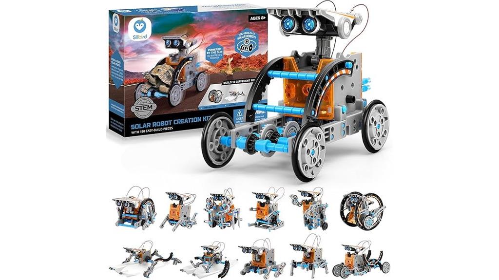 solar robot building kit