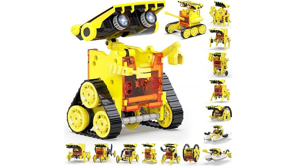 solar robot building kit