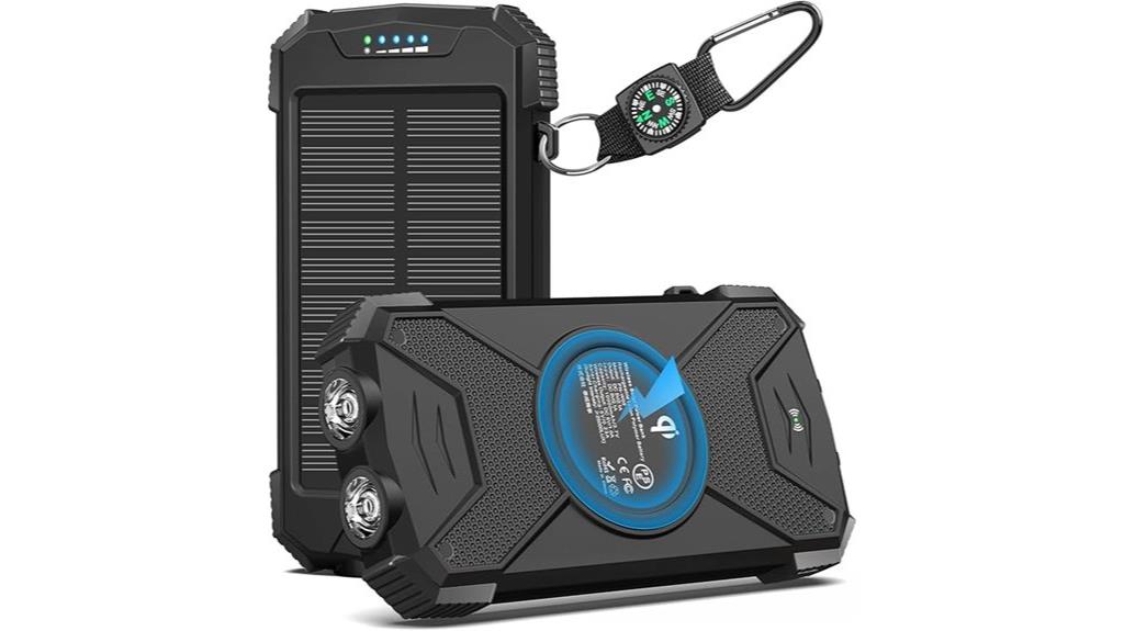 solar wireless power bank