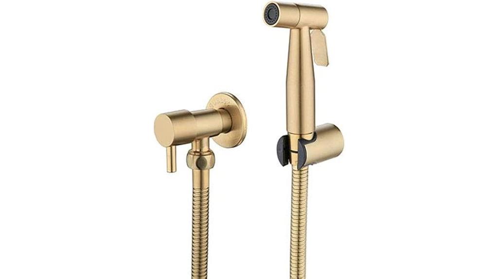stainless steel bidet kit
