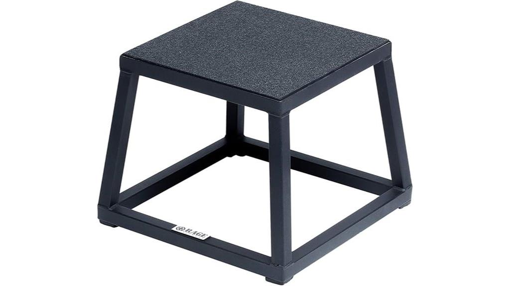 steel plyo box for training