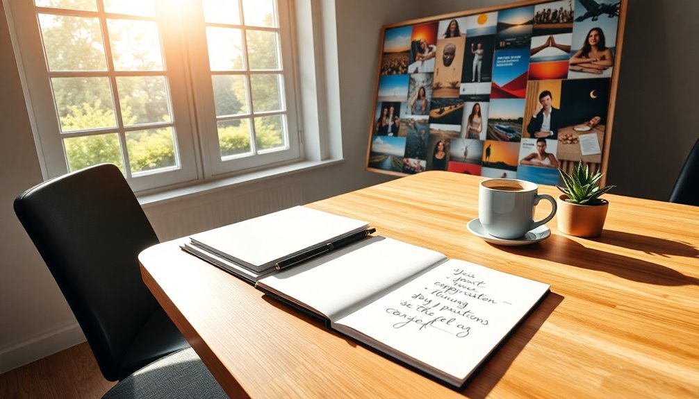 structured goal setting and visualization