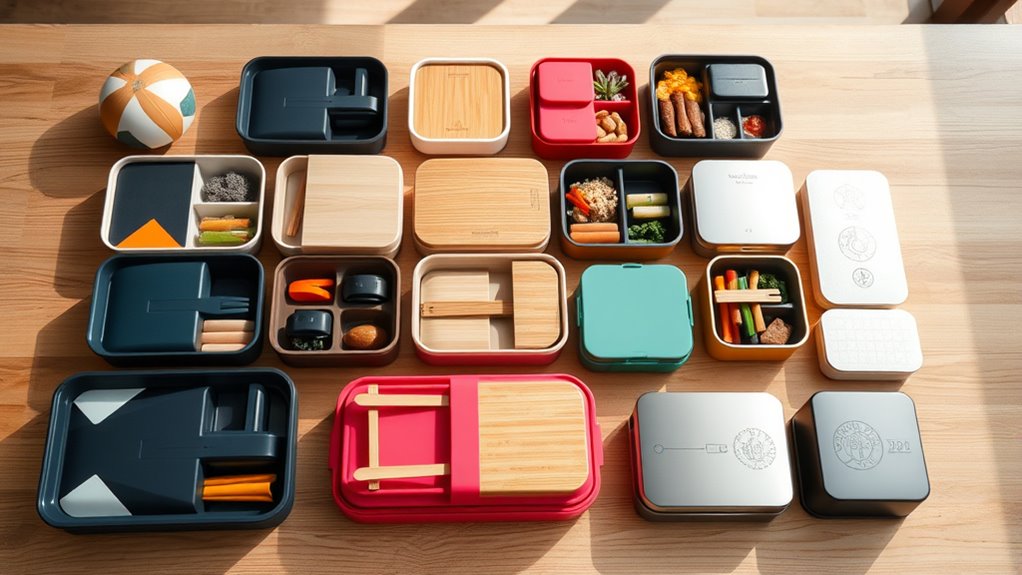 stylish practical bento boxes
