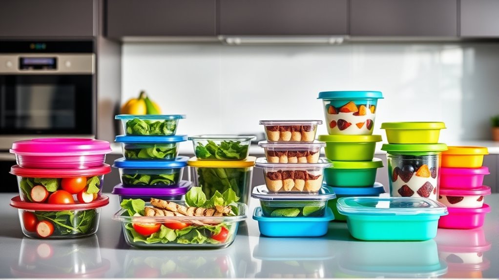 stylish practical meal containers