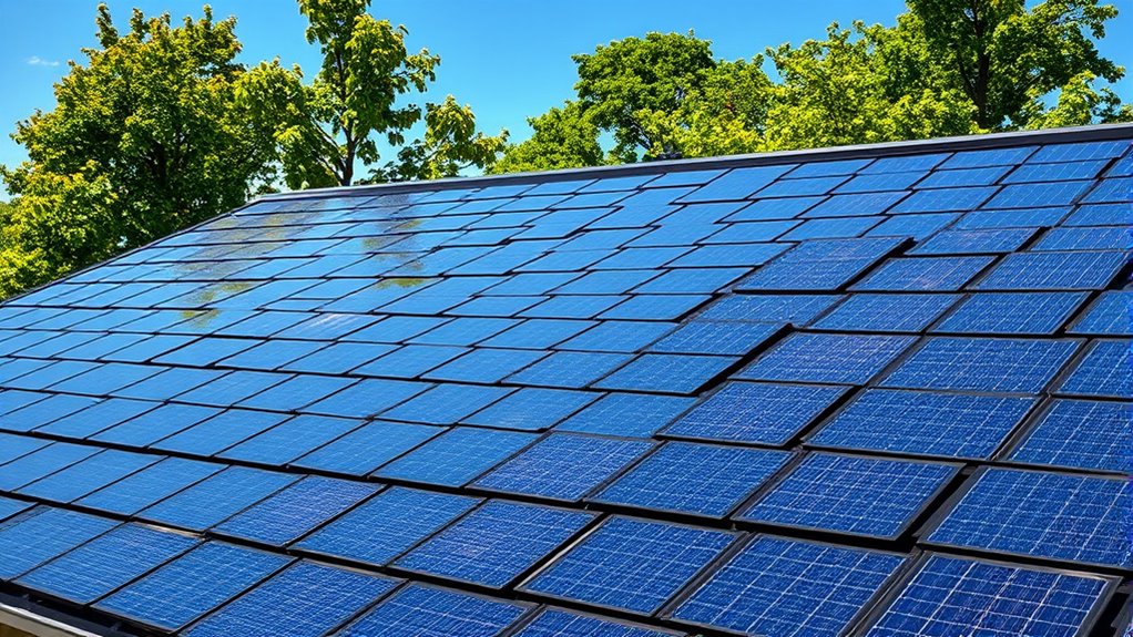stylish solar roofing