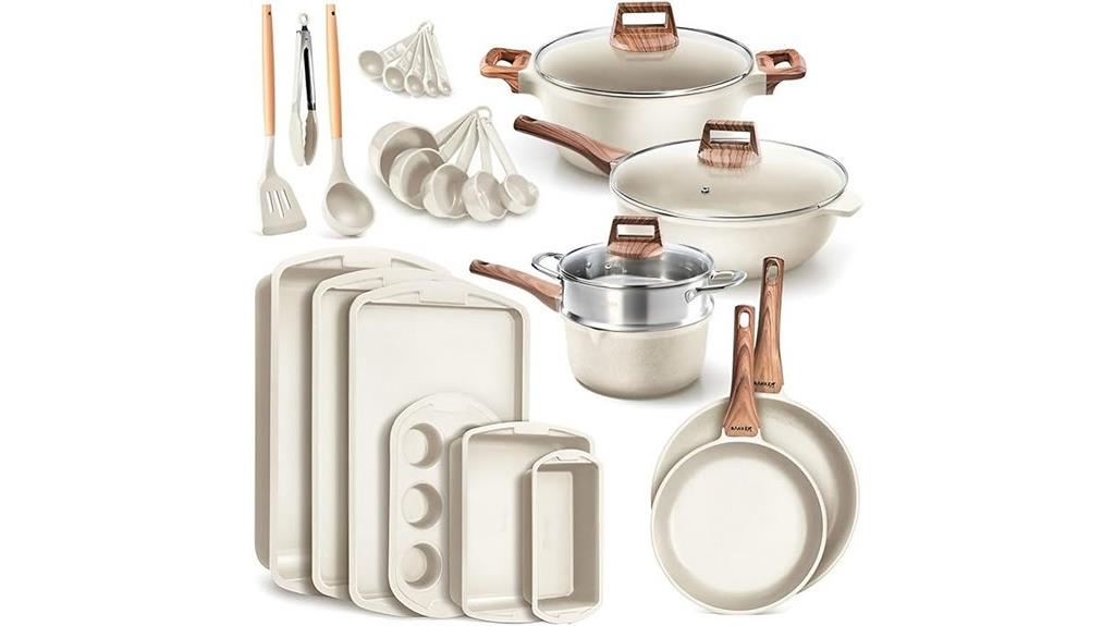 swiss non stick cookware set