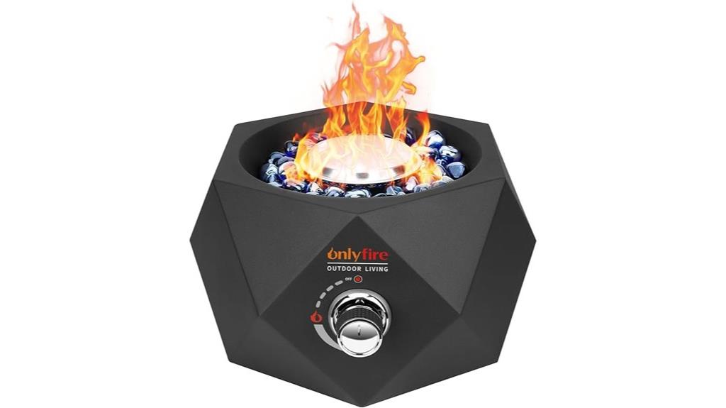 tabletop propane fire bowl