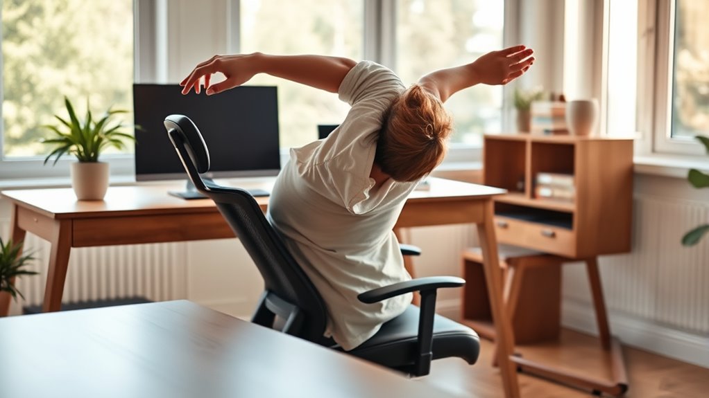 take breaks move stay healthy