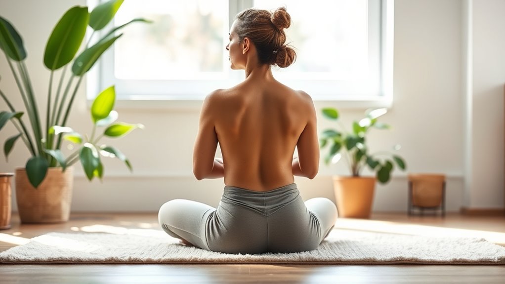 targeted hip spine relief poses