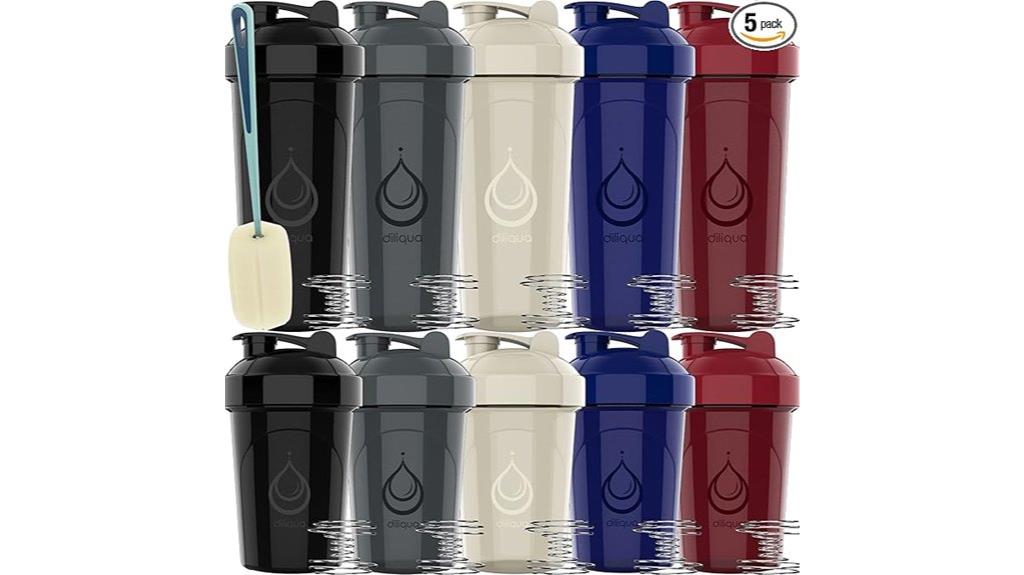 ten bpa free shaker bottles