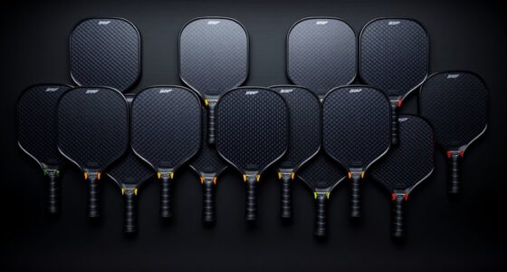 top carbon fiber pickleball paddles