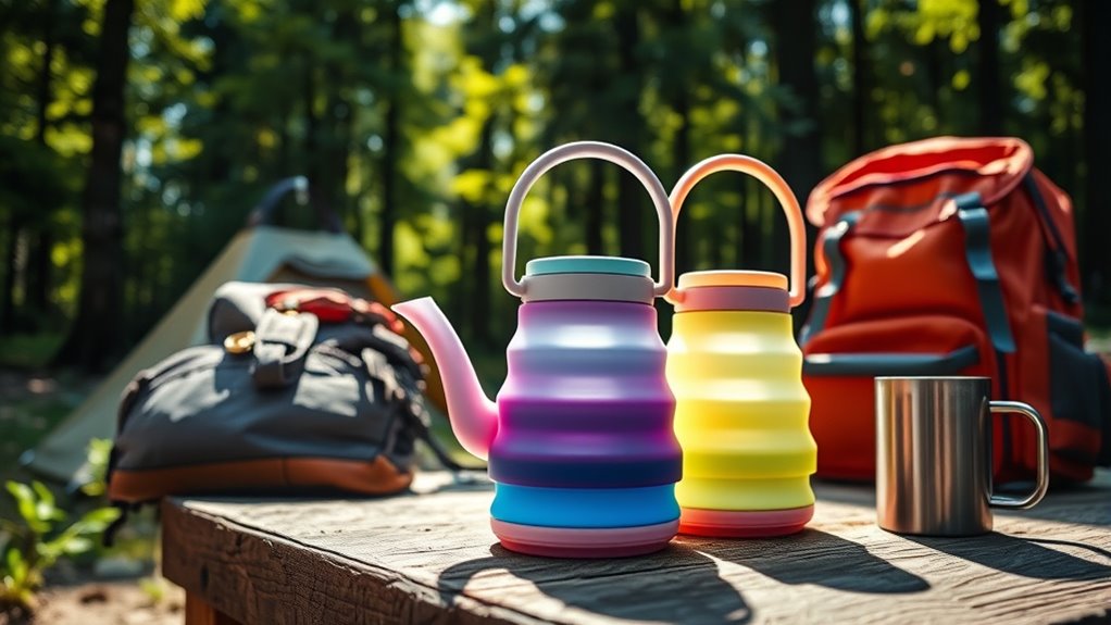 top collapsible silicone kettles