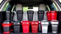 top collapsible vehicle trash cans