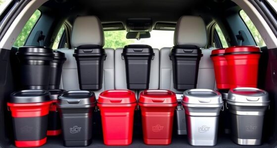 top collapsible vehicle trash cans