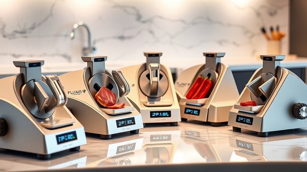 top digital meat slicers