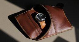 top leather watch storage