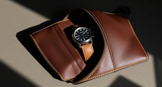 top leather watch storage