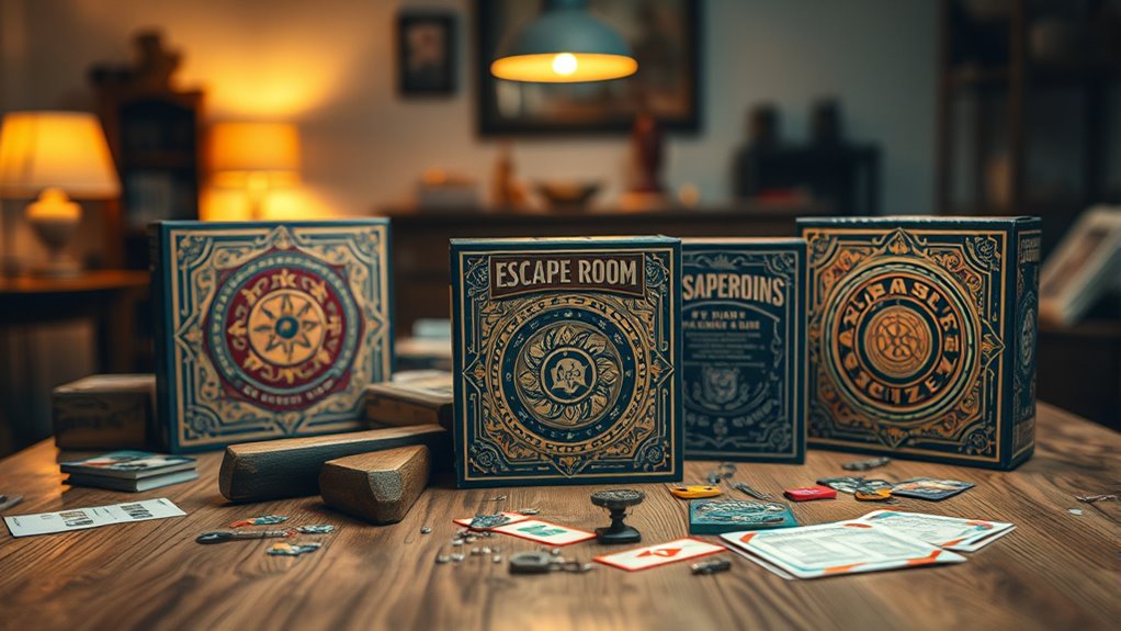 top puzzle escape board games
