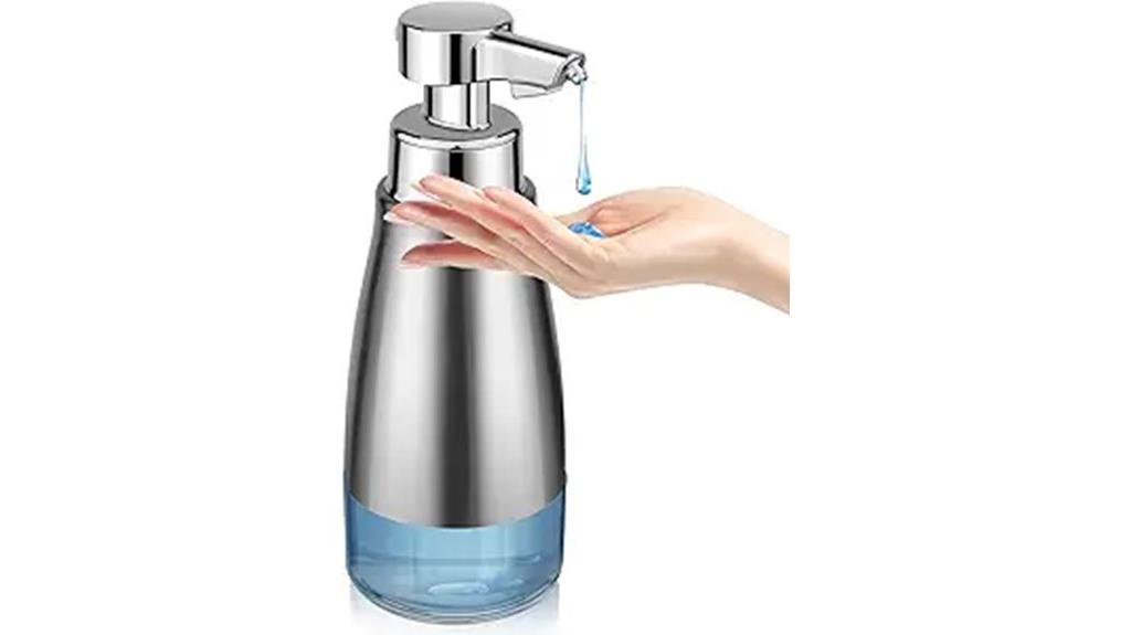 touchless stainless steel dispenser