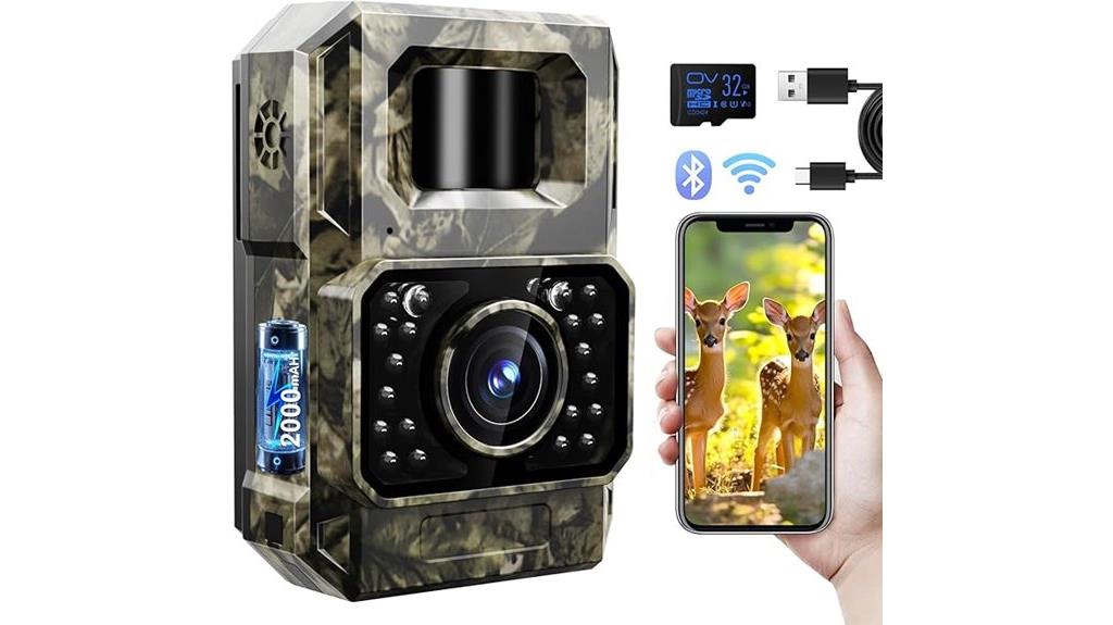 trail camera with bluetooth