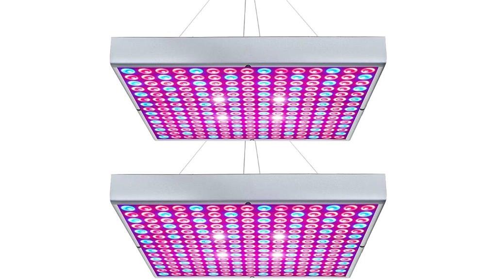 two pack led grow lights