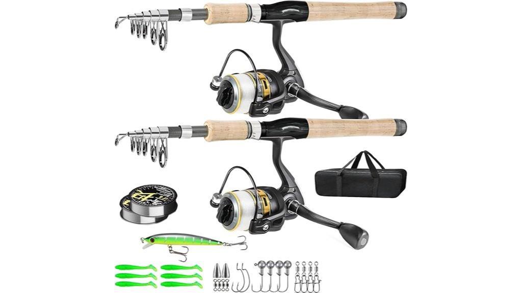 two piece fishing set