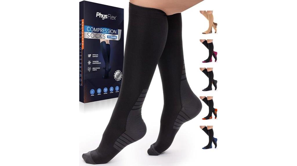 unisex compression sock support