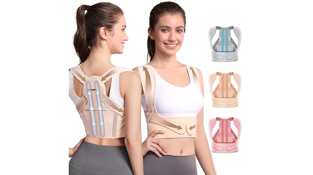 unisex posture support brace