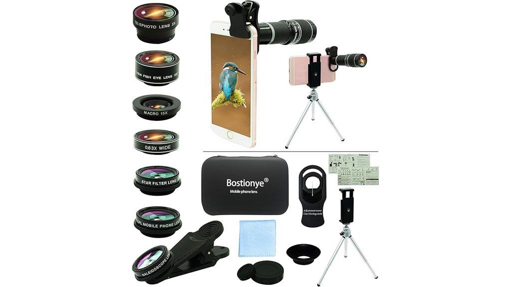 universal smartphone lens kit