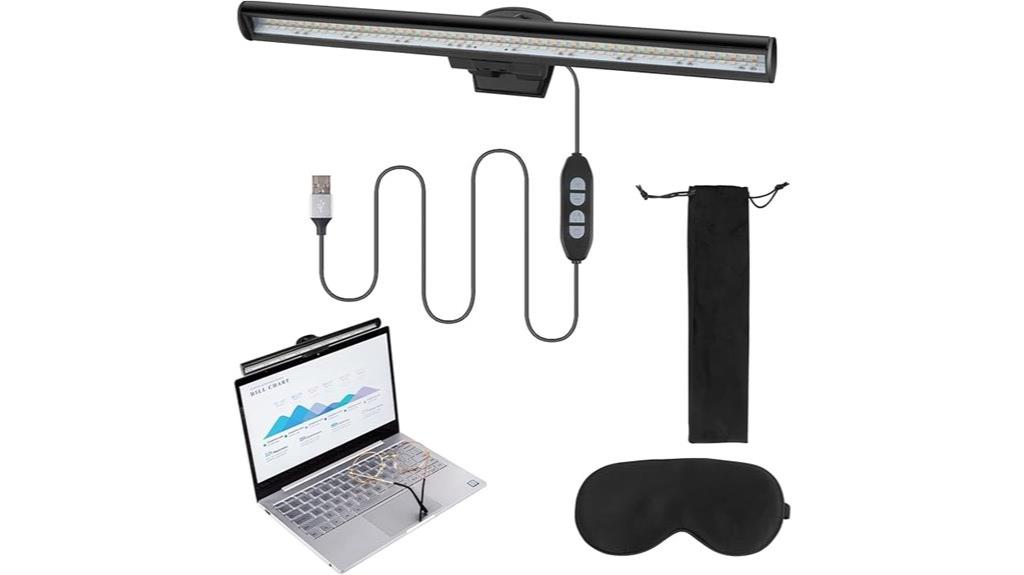 usb clip on monitor lamp