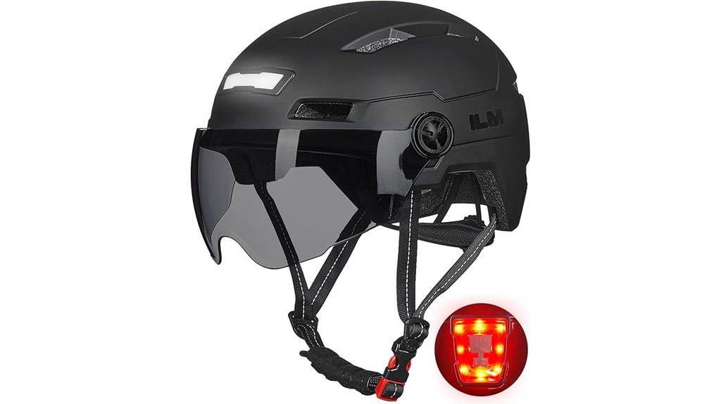 usb rechargeable led helmet