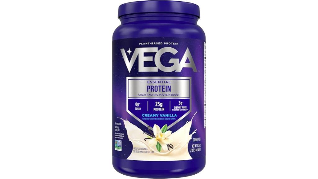 vega creamy vanilla protein