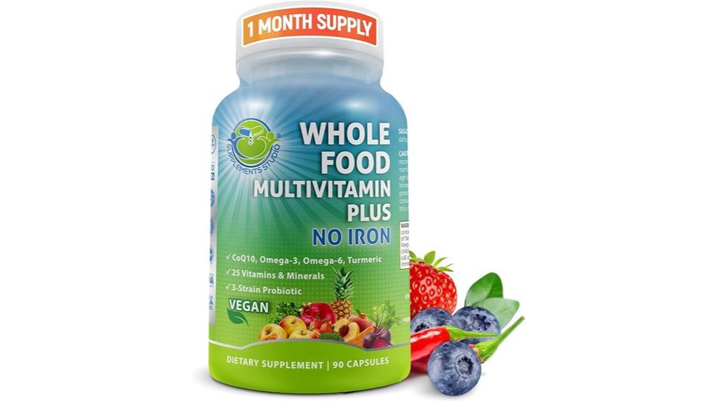 vegan iron free multivitamin