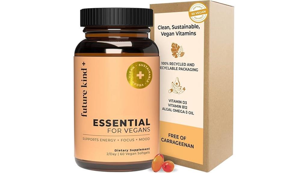 vegan multivitamins 60 softgels