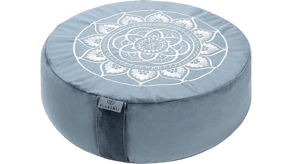 velvet tibetan meditation cushion
