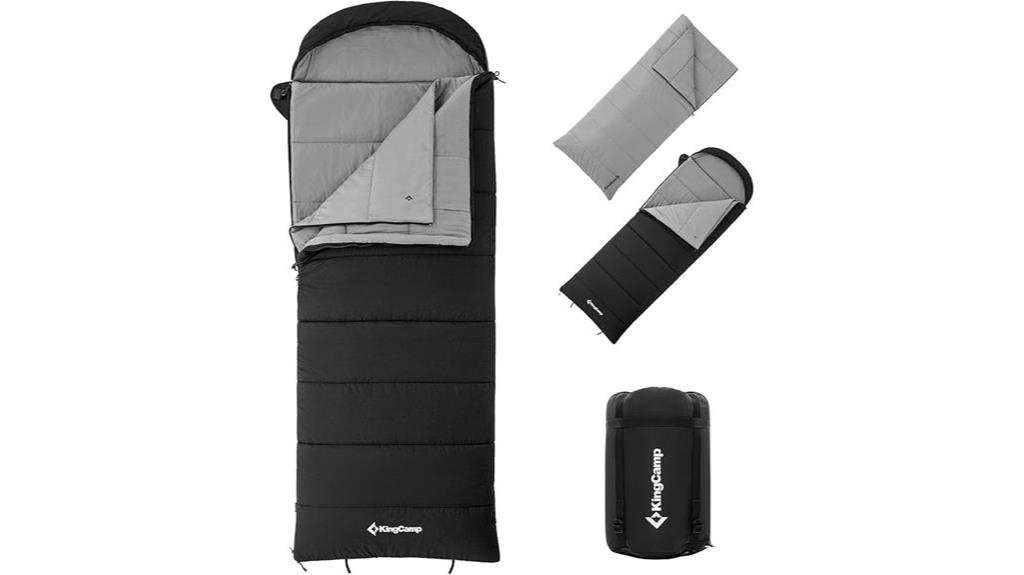 versatile adult flannel sleeping bag