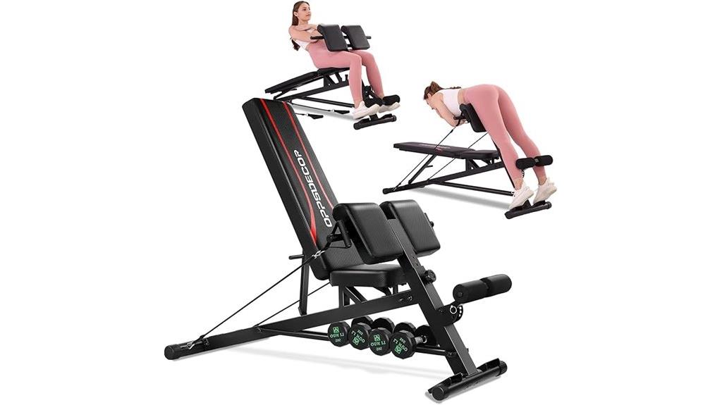 versatile full body workout bench