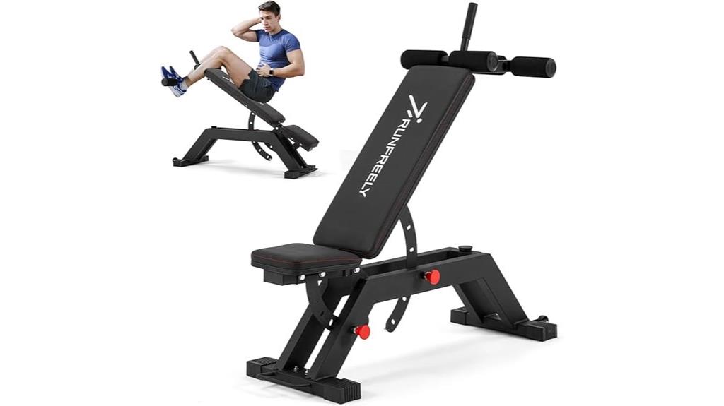 versatile home gym bench