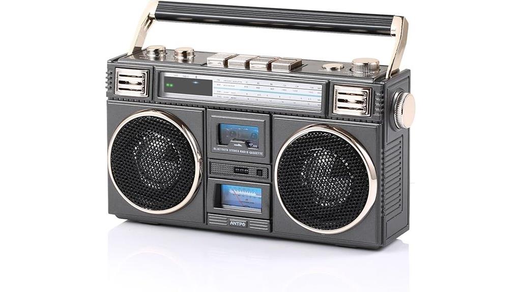 vintage bluetooth radio speaker