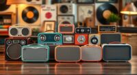 vintage style bluetooth speakers