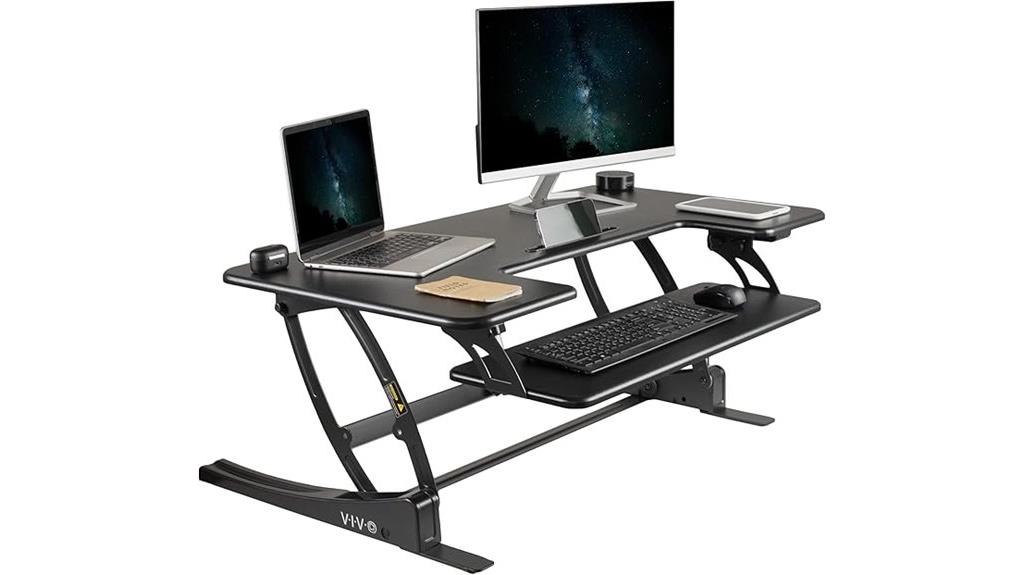 vivo 42 inch adjustable desk