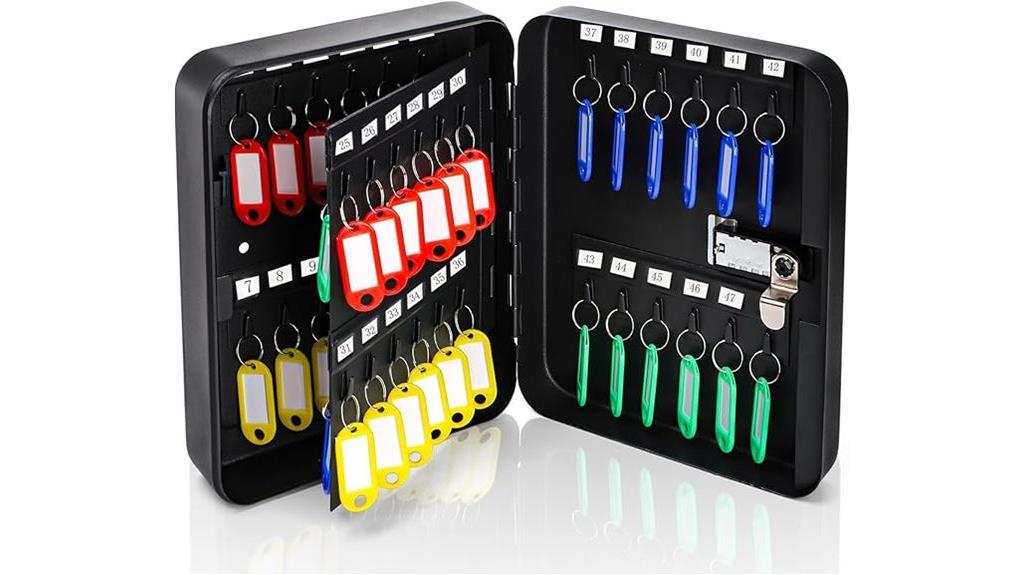 wall mounted key box