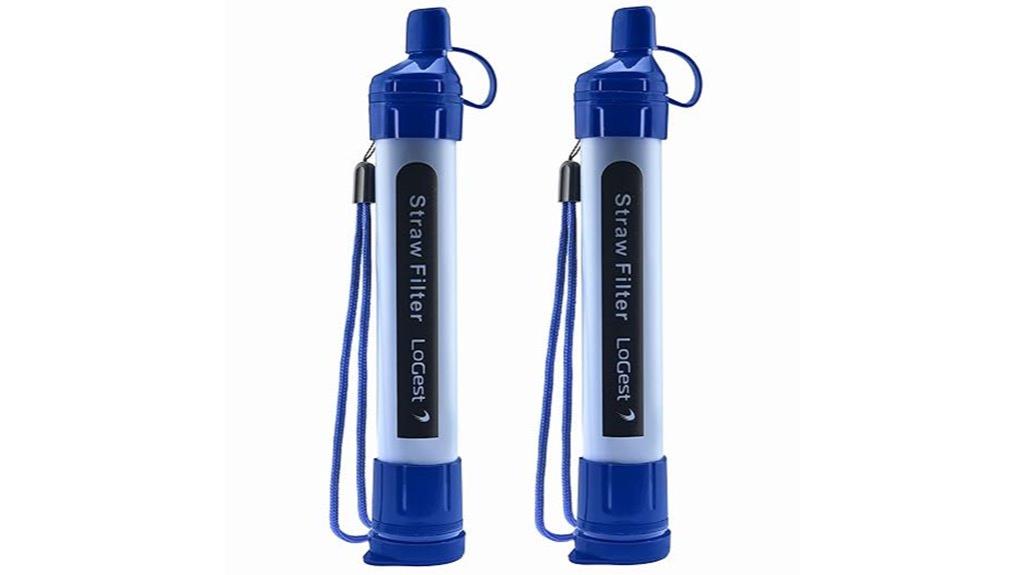 water filter straws pack