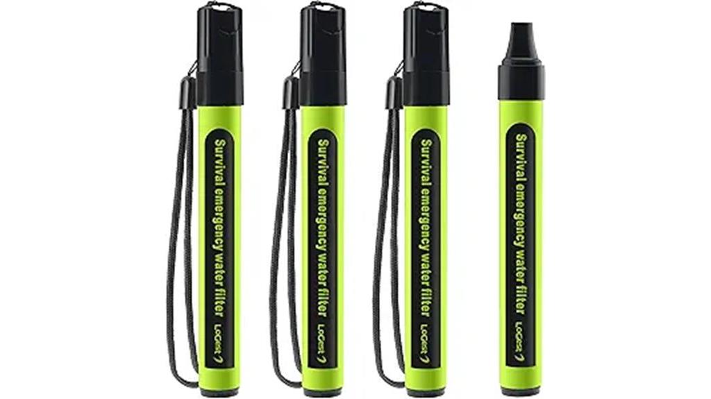 water filter straws pack